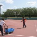 新井田公園テニスコート整備