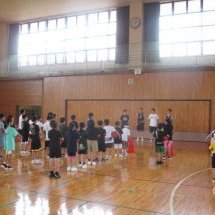 子どもバスケットボール交流体験教室