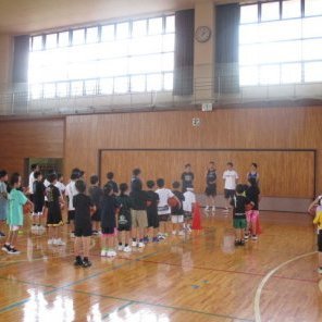 子どもバスケットボール交流体験教室